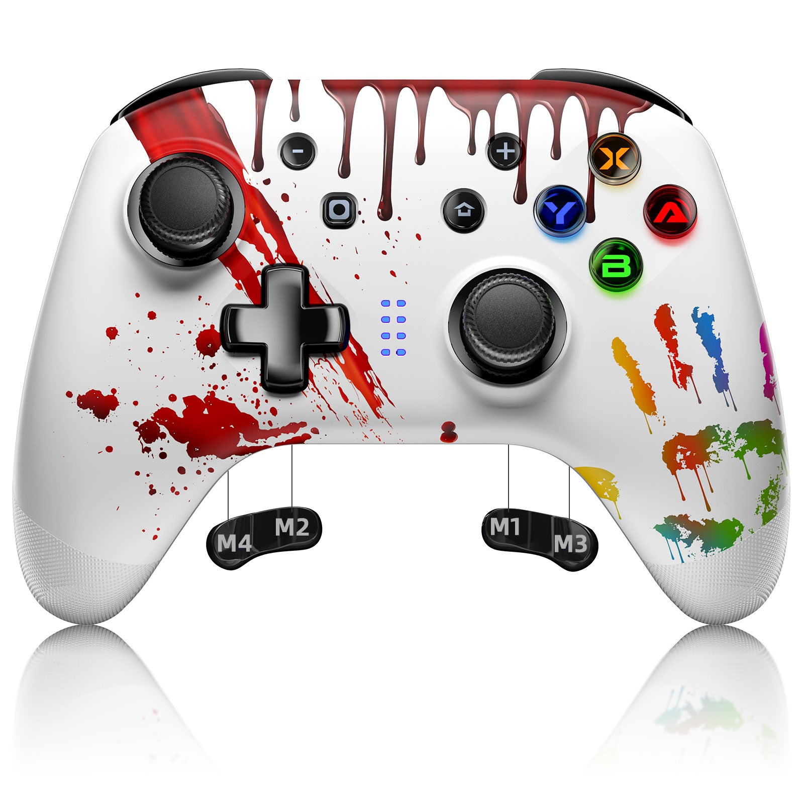 EASYSMX ESM-9124 Pro Wireless Gaming Controller Hall Effect Gamepad for Nintendo Switch / PC Windows EASYSMX ESM-9124 Pro Wireless Gaming Controller Hall Effect Gamepad for Nintendo Switch / PC Windows
